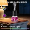 KIMWUVI Waterless Essential Oil Diffuser, Rechargeable, 3 Mist Modes