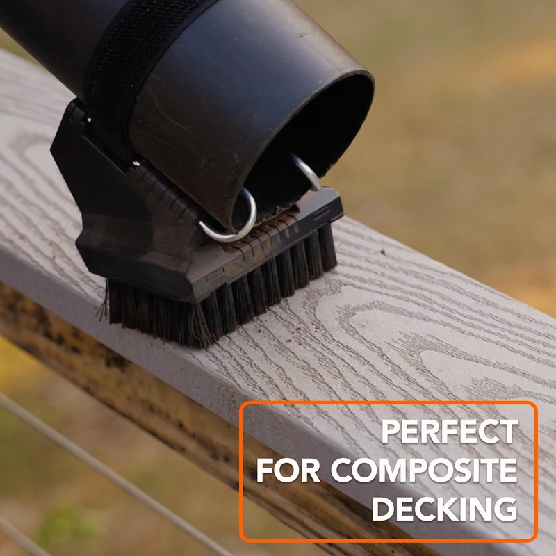 Blower Brush Universal Leaf Blower Attachment – Effortlessly Clear Debris