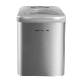 Frigidaire Countertop Ice Maker Machine, 26 lbs Ice per Day, Adjustable Size Bullet-Shaped Ice, for Home, Kitchen, Office, Bar