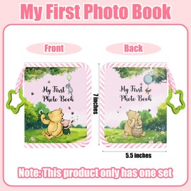 Winnie Baby Photo Album, My First Family Photo Album for Baby, Winnie Baby Shower, Baby Memory Album, Baby Shower, Pooh Baby Birthday Decor, My First Photo Book for Newborn Toddler