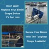 EZ-Xtend Premium Pontoon Boat Canopy and Bimini Top Strap with