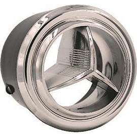Vintage Air 490538 Std Series Tri-Bar Louver, 2.5 Inch, Chrome