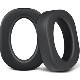 SOULWIT Replacement Ear Pads for Alesis DRP100 Audio Isolation Headphones, Replacement Cushion Pads with TPU Protein Leather and High Density Foam