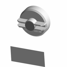 Polaris Victory Motorcycles Vision Fuel Cap Kit, Genuine OEM Part 2877937, Quantity 1