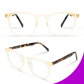 VISOONE Acetate Blue Light Blocking Glasses Square with Anti Computer Glare for Gaming Women and Men VERDUGO