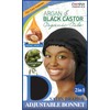 DONNA Argan & Black Castor Treatment Caps Satin Braid &