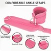 Pair Ankle Strap for Cable Machines and Resistance Bands,Gym Glute
