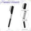 Piriuuo Metal Eyelash Comb, Eyelash Separator Tool Professional Mascara Combs