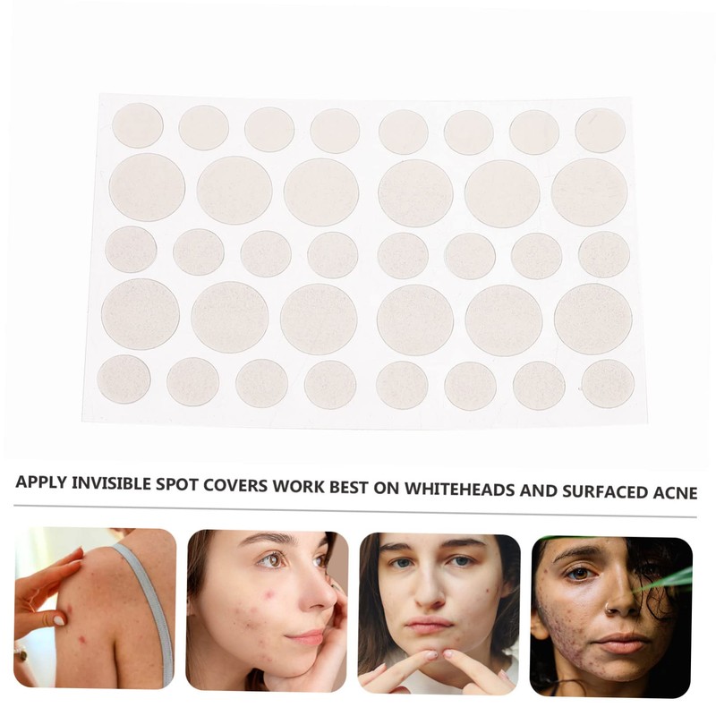 FRCOLOR Patches for Face 144 Sheets Hydrocolloid Pimple Sticker Scar