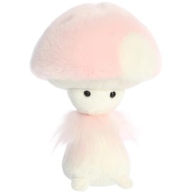Aurora® Vibrant Fungi Friends™ Pretty Blush Stuffed Animal - Unique Design - Loveable Companions - Pink 9 Inches