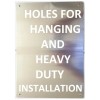 BUILDINGSIGNS.COM Food Allergies Sign (Aluminium-Rus