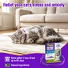 Zimloo Calming Collar for Cats, Adjustable Cat Anxiety Relief Collar