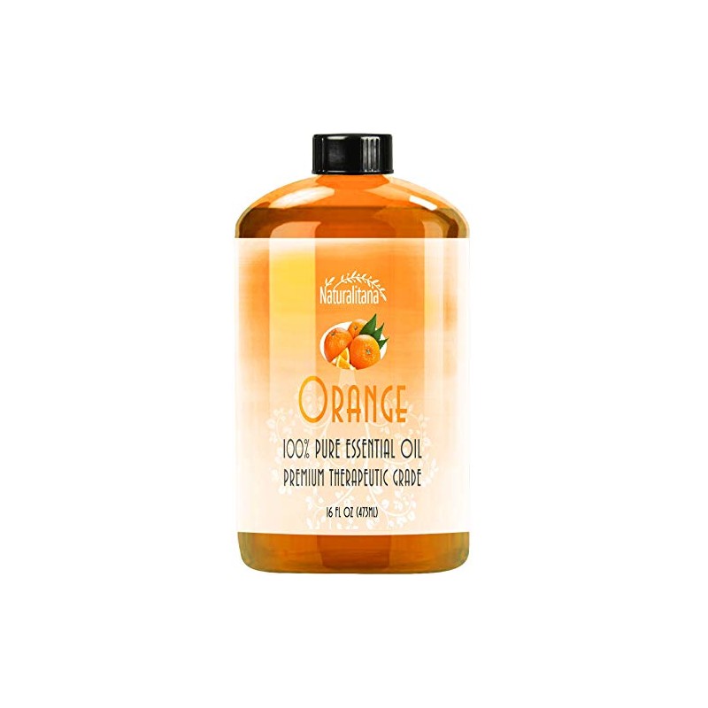 Naturalitana Sweet Orange Essential Oil (16oz Bulk) – Aromatherapy Sweet