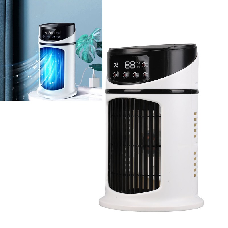 Portable Mini Air Conditioner Mobile Multifunction Air Cooler Fan Water