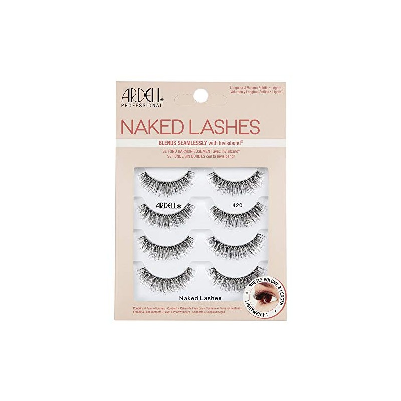Ardell Naked Lashes Multipack - 4 Pairs of False Eyelashes