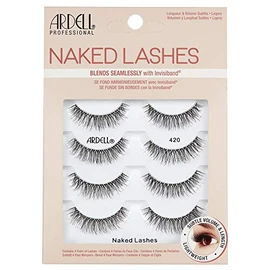 Ardell Naked Lashes Multipack - 4 Pairs of False Eyelashes (Style 420)