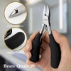 ROBBX® Professional Nail Clipper for Strong Toenails and Fingernails, Soft