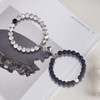 Matching Couple Bracelets Healing Crystal Bracelets for Couples Matching Heart