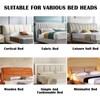 Yidaxing Bed Headboard Covers, Bed Headboard Cover, Soft Stretch Velvet