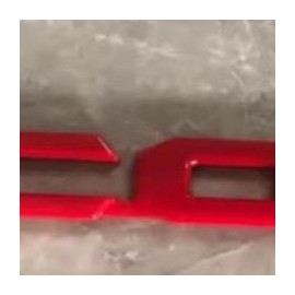 (2016-2023  ) TACOMA Pair Side Door Badge for Tacoma Emblem Nameplate Adhesive Decal 2016-2023 - Colour: Red