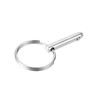 uxcell 2Pcs 6mmx21mm Quick Release Pins, 316 Stainless Steel Marine