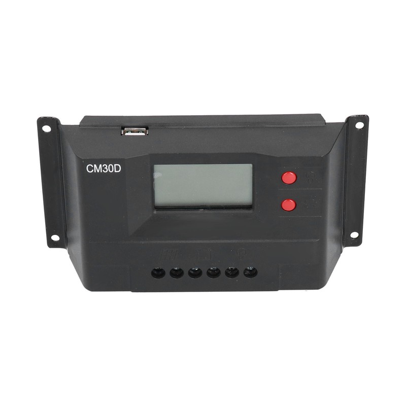 Solar Charge Controller 12V 24V PWM Auto Paremeter Adjustable LCD