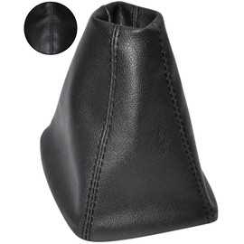 AERZETIX - C57809 - Gear Lever Bag - Gear Stick Gaiter - Compatible with Hyundai i20 from 2009 - Leather Colour: Black - Faux Leather