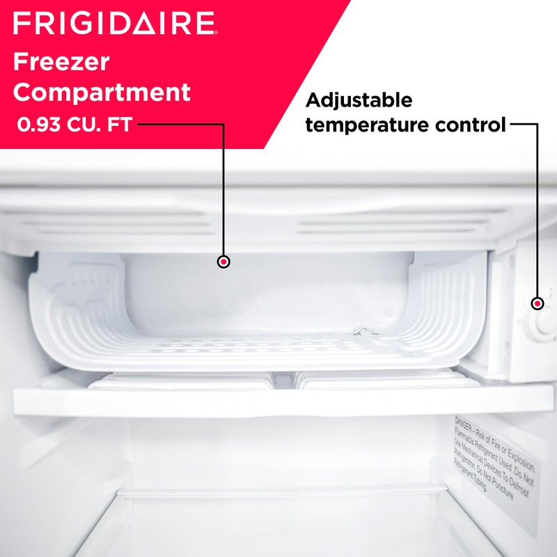 FRIGIDAIRE EFR331-WHITE 3.2 Cu ft Eraser Board Mini Compact Dorm