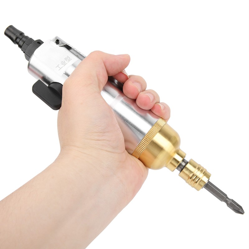 Pneumatic Screwdriver Aluminum Alloy 5H Impact Air Tool for Machinery