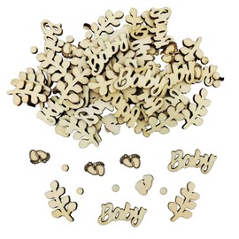 Liiqin Tischdeko,Kleine Füße,Baby,Jugendweihe Deko,Kommunion Deko,Konfirmation Deko,Kommunion Geschenke für Mädchen,Junge,Party Geschenke,Gastgeschenke,Tischdekoration Holz Deko