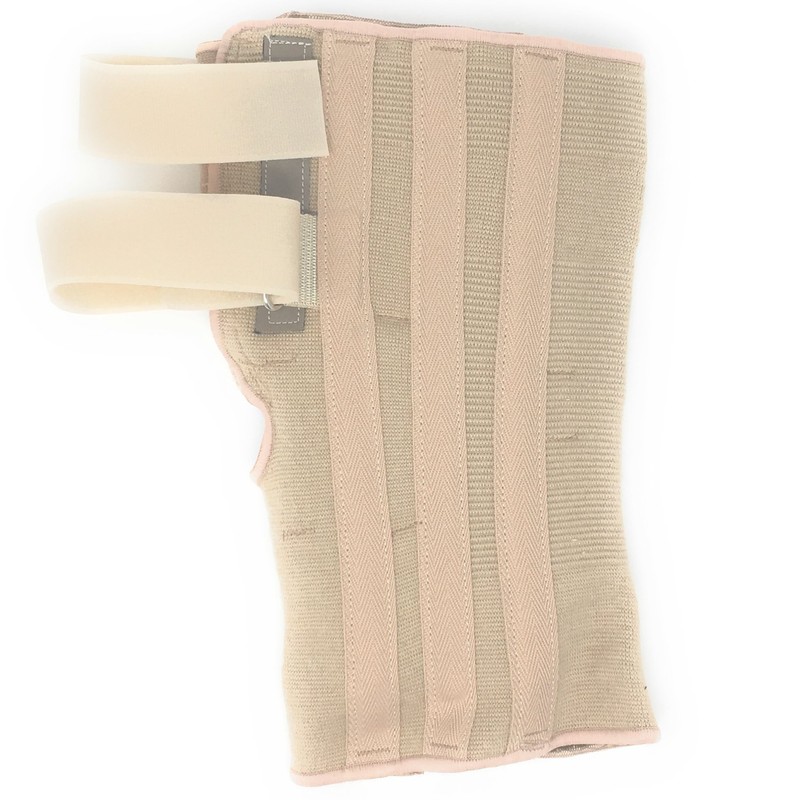 OTC Knee Support with Expansion Panel, Beige, Large
