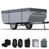 Pop up Camper Cover 8'-10' Tent Trailer Cover 7 Layers