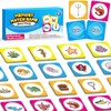 Aizweb Match Game,Memory Game,40 Pcs Toddler Card Games for Boys