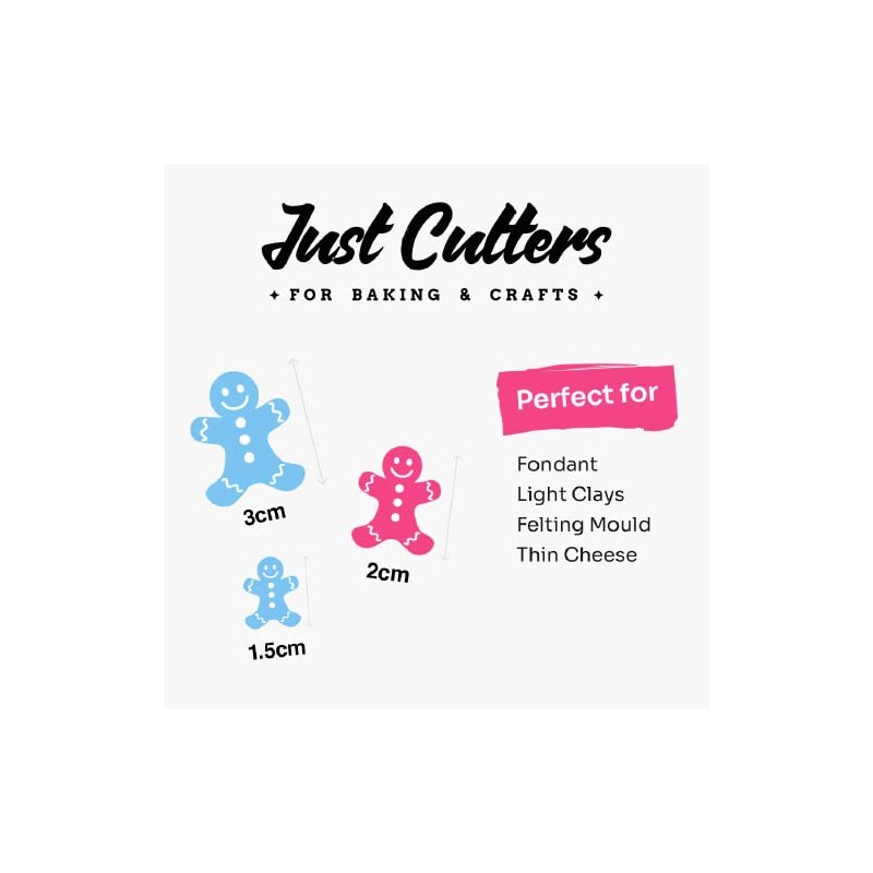 Mini/Tiny Butterfly Set of 3 Value Fondant Cutter 1.5CM +