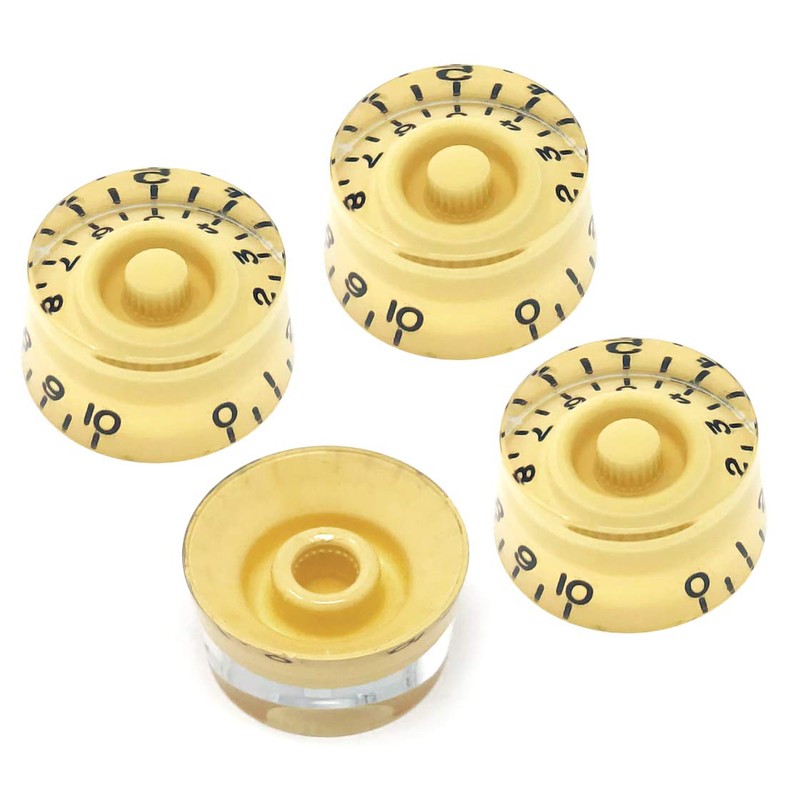 Vintage Forge Cream Speed Knobs Compatible with Epiphone Les Paul