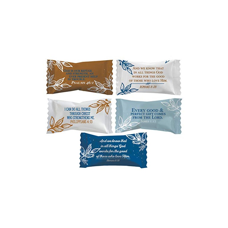The Dreidel Company Bible Verses Buttermints, Mint Candies, After Dinner