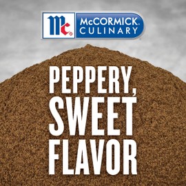 McCormick Culinary Ground Allspice, 16 oz - One 16 Ounce Container of Allspice Seasoning, Features a Wood Flavor Perfect for Baked Goods, Desserts and More