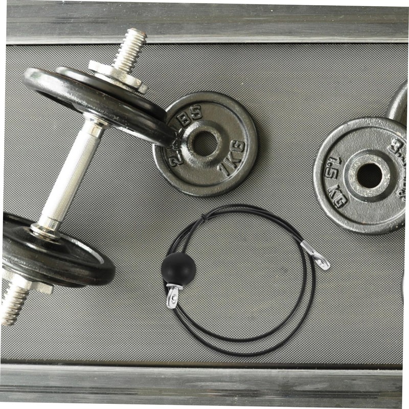 WOONEKY Fitness Pulley Cable System High Strength Steel Wire Rope