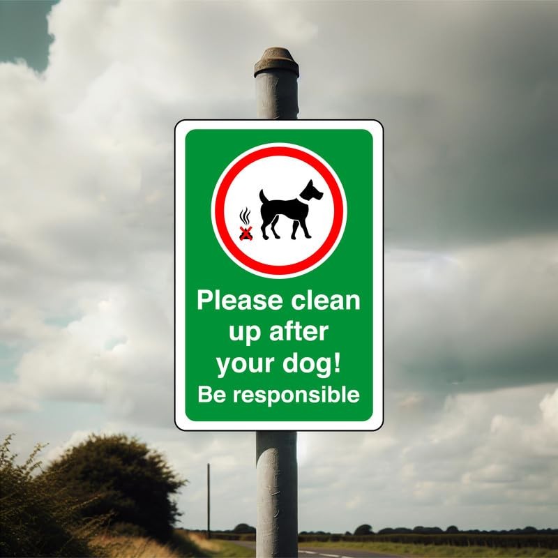 Safety First Display LTD Please clean up after your dog!