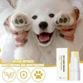 Nose Balm for Dogs,Dogs Paw Balm - Plant-Based Safe to Lick Cream for Hydrating Soothing Itch Relief Dry Cracked Foot