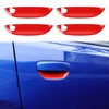 JWWY for Dodge Charger Exterior Door Handle Bowl Cover Trim