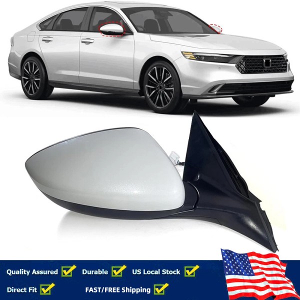 mzorange 3Pin Right Passenger Side Mirror For Honda Accord 2018-2025