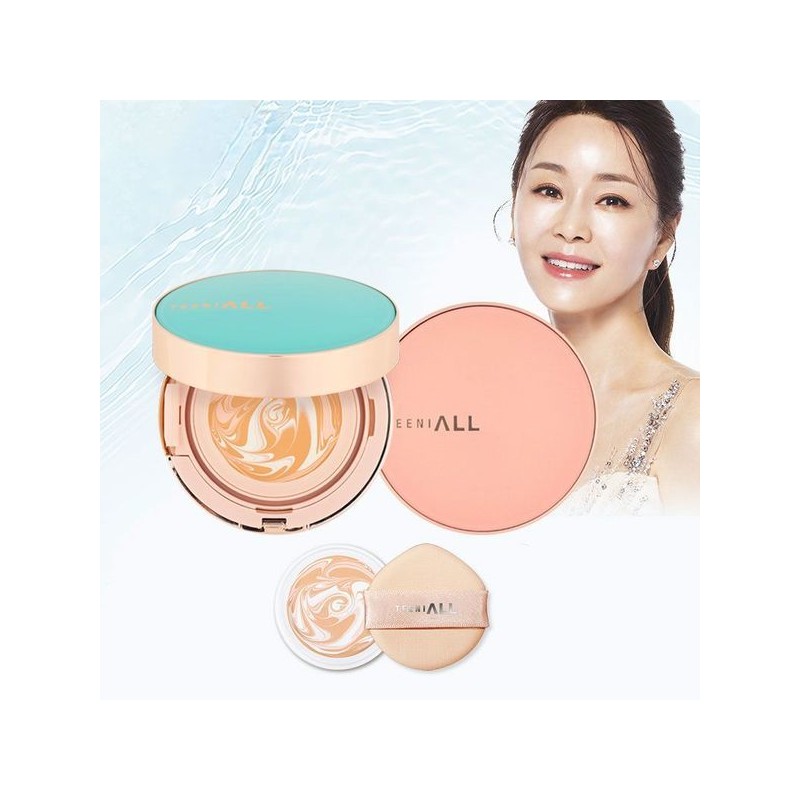 (NS홈쇼핑)(견미리팩트)티니올 디 오리지널 크리미 팩트 마린 에디션 본품+리필..35524400 (NS Home