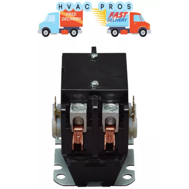 Rheem OEM Trane American Standard Contactor Relay 2 Pole 40