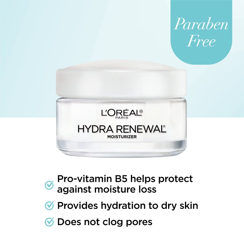 L'Oreal Paris Skincare Hydra-Renewal Face Moisturizer with Pro-Vitamin B5 for