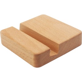 Audio Fan Smartphone Stand Wooden Square Desktop Smartphone Stand Square