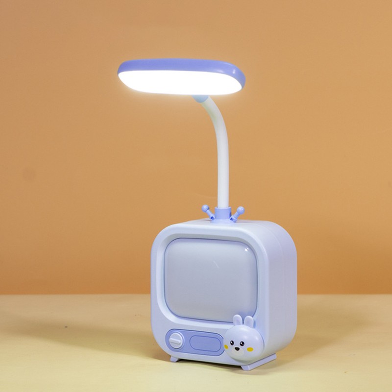 Cute Desk Lamp Small Portable USB Rechargeable Book Lamp Night