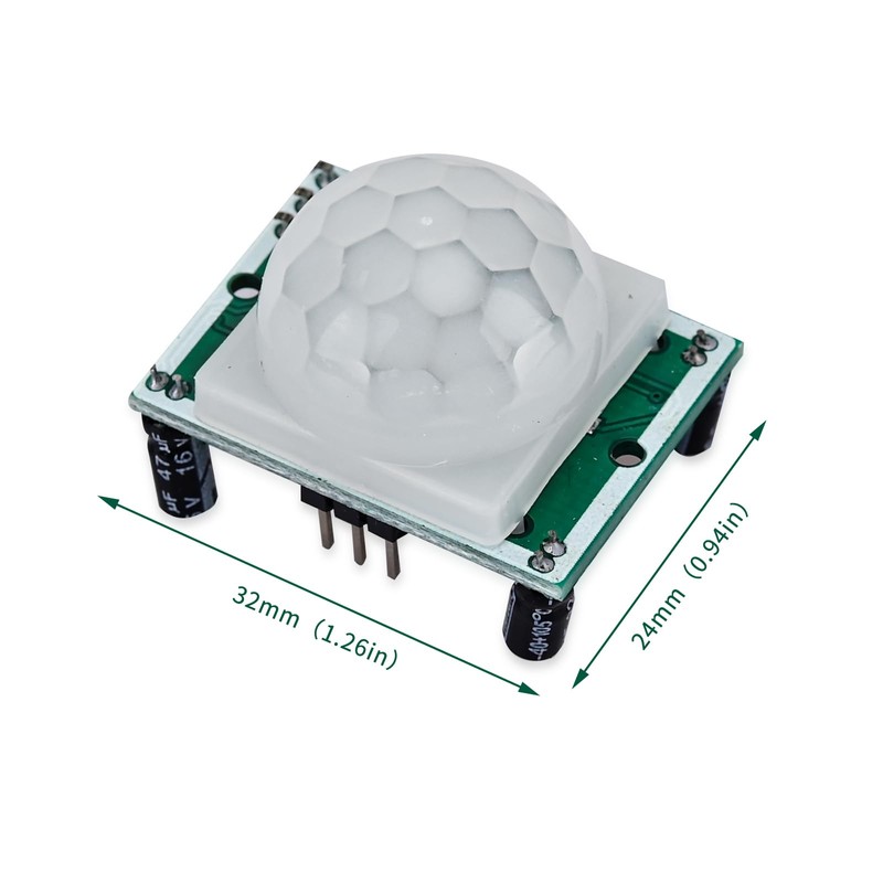 5Pcs HC-SR501 PIR Sensor Infrared Sensor Body Motion Sensor Module