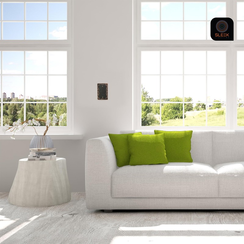 SleekLighting | Wall plates Decorative Regal Scrollwork Oil Rubbed Bronze