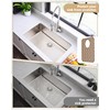 BEHOK 2 Pack Silicone Sink Protectors for Kitchen Sink, Lozenge